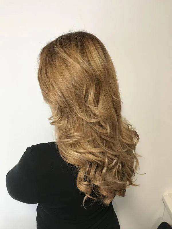 Dark golden hair color 2