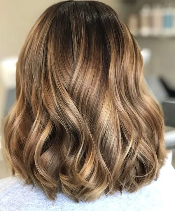 Dark golden hair color 22