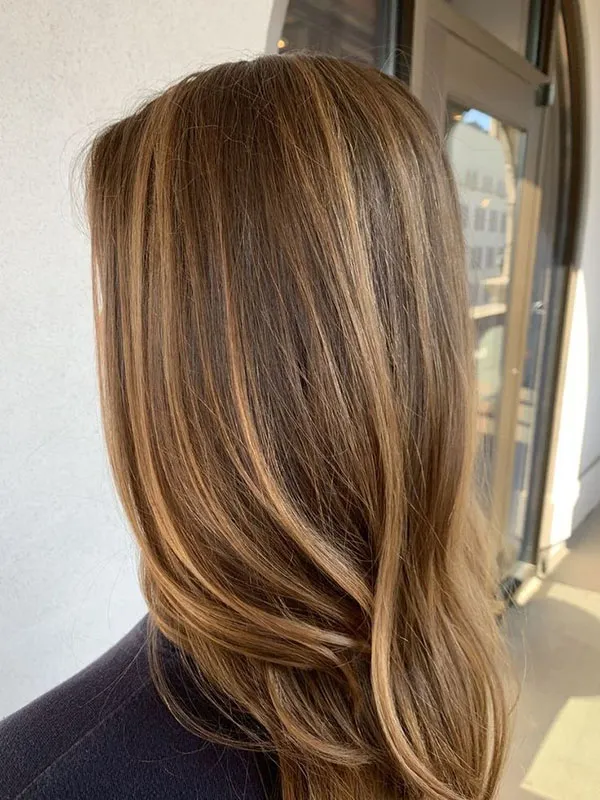Dark golden hair color 23
