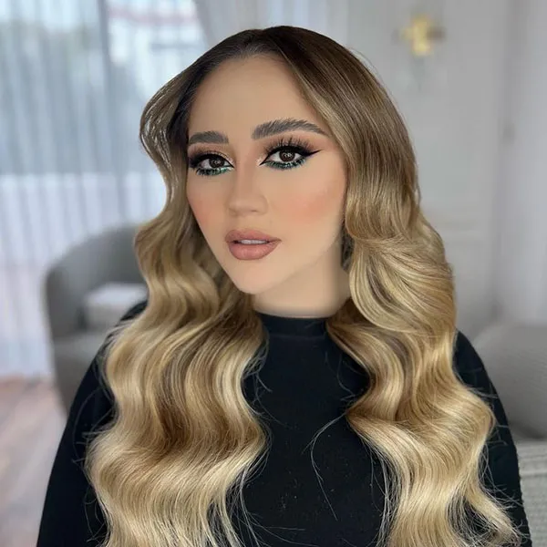 Dark golden hair color 26