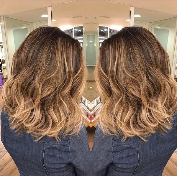 Dark golden hair color 3