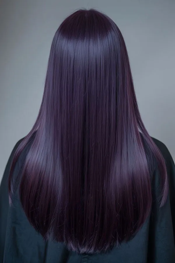 Eggplant hair color 25