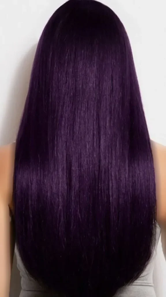 Eggplant hair color 27