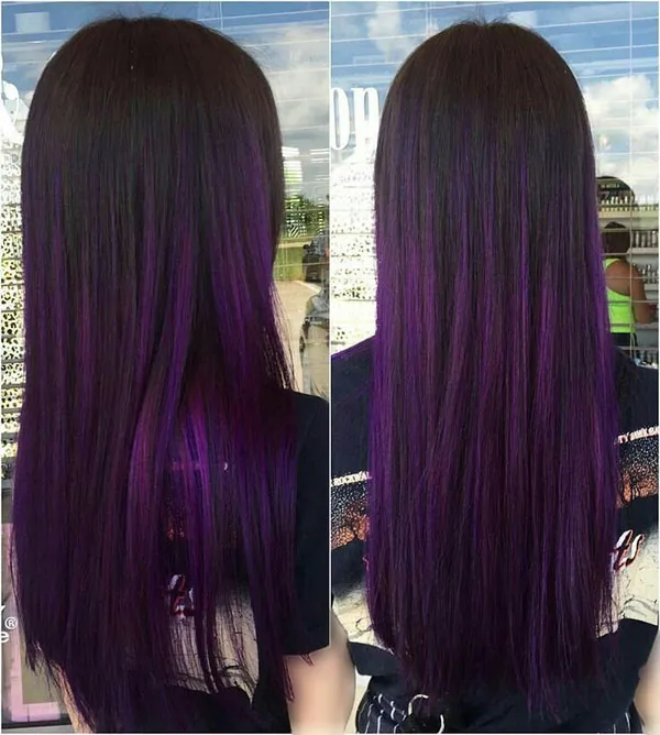 Eggplant hair color 28