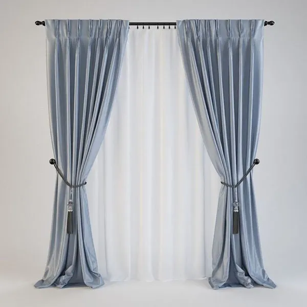 European minimalist curtain model 10