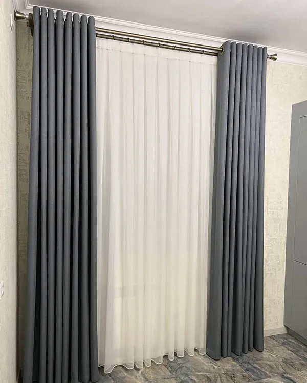 European minimalist curtain model 2