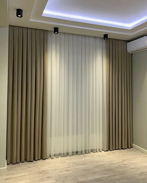 European minimalist curtain model 20