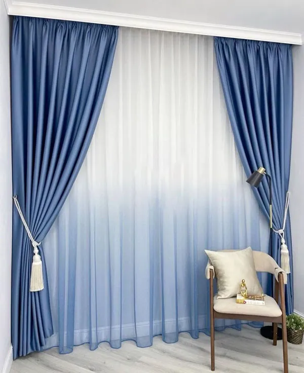 European minimalist curtain model 22