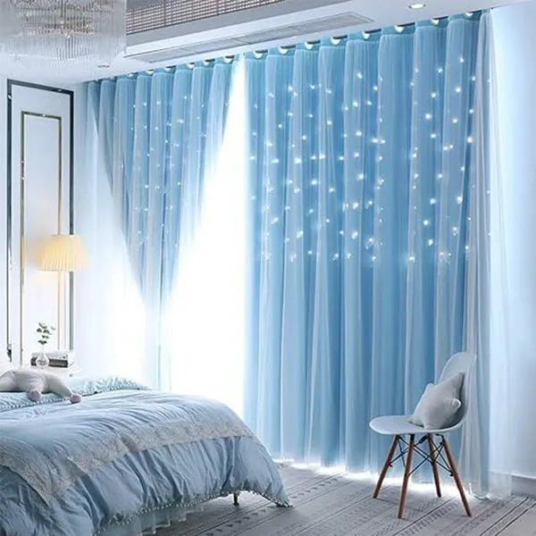 European minimalist curtain model 24