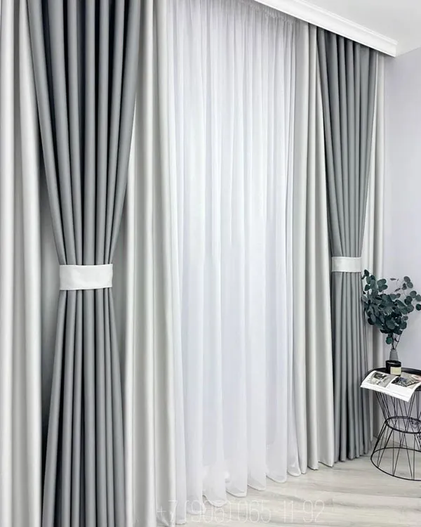 European minimalist curtain model 28