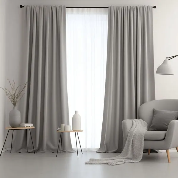 European minimalist curtain model 7