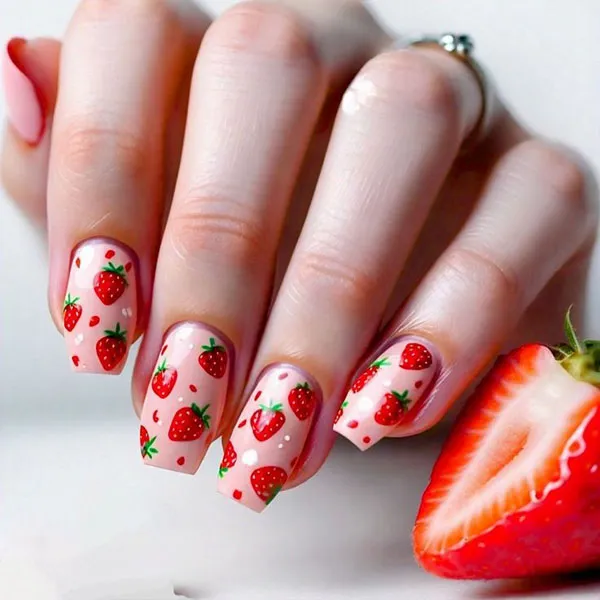 Fancy artificial nails 3