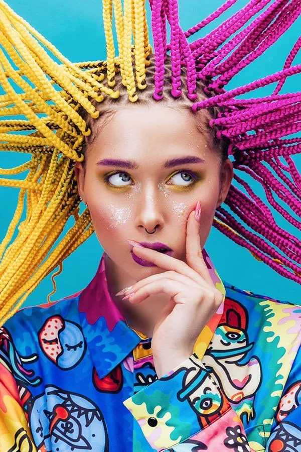 Fancy hair texture 14