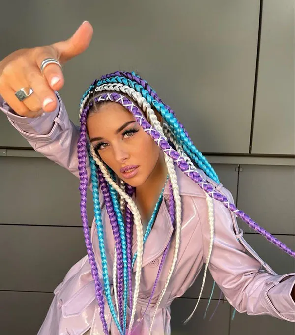 Fancy hair texture 9