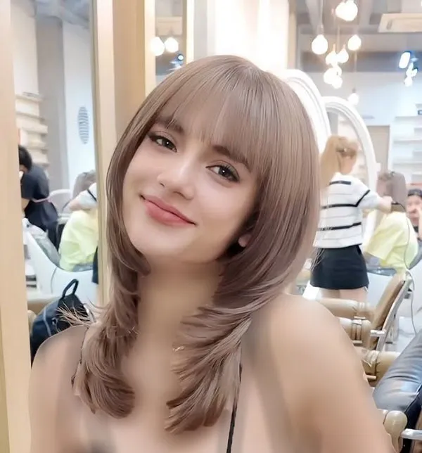Farah ate the Lear hairstyle 10
