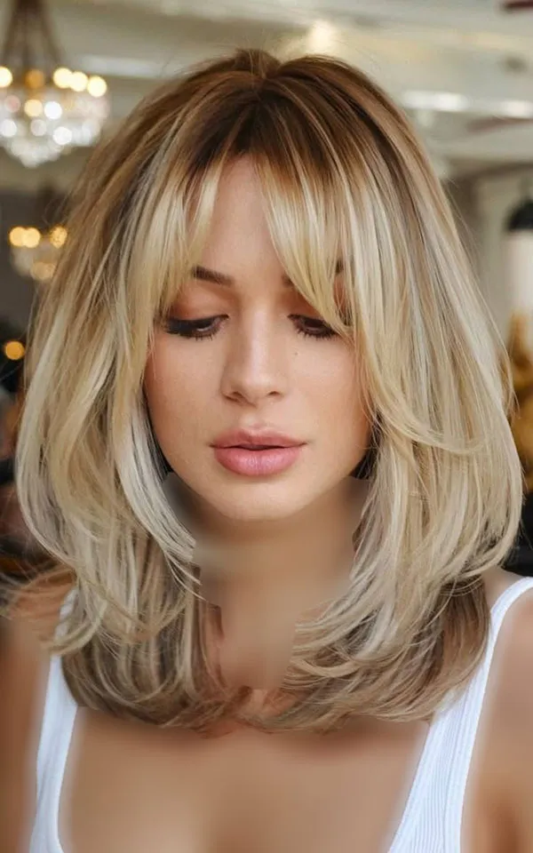 Farah ate the Lear hairstyle 17