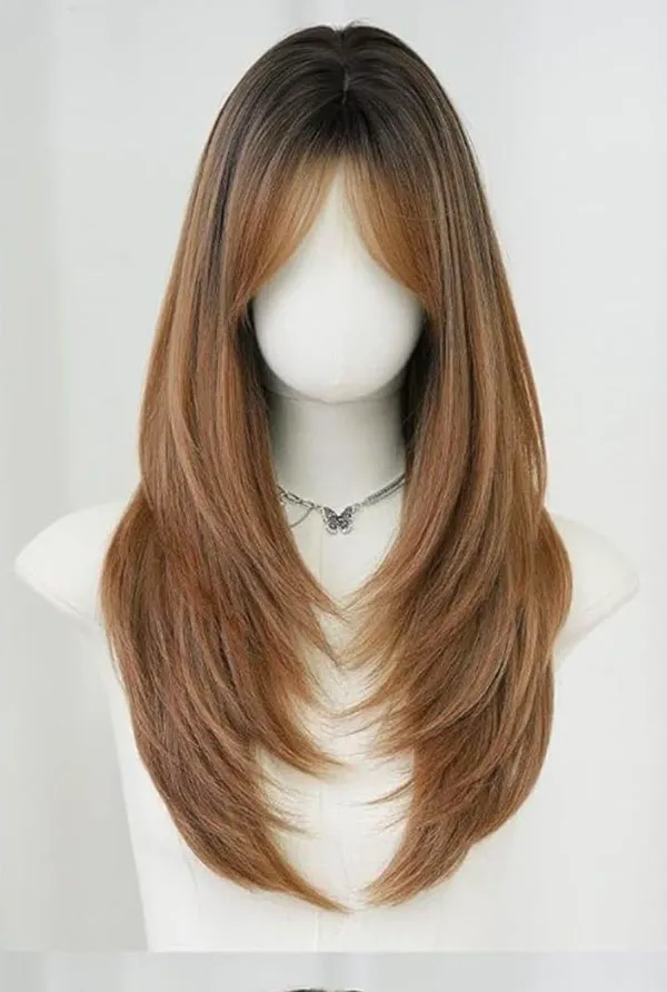 Farah ate the Lear hairstyle 24