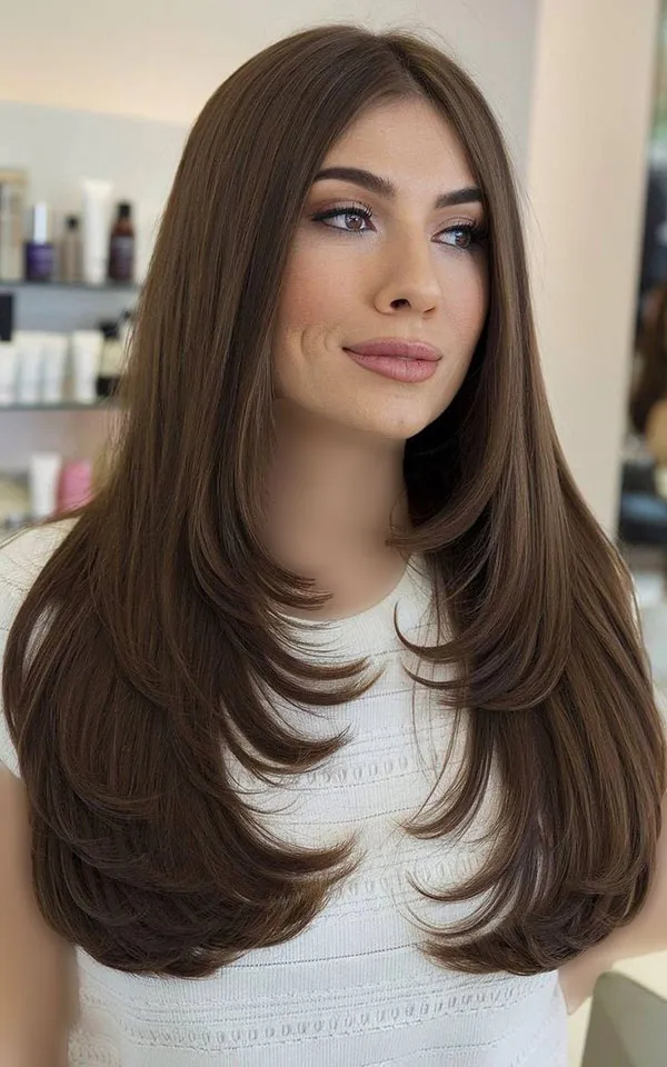 Farah ate the Lear hairstyle 6