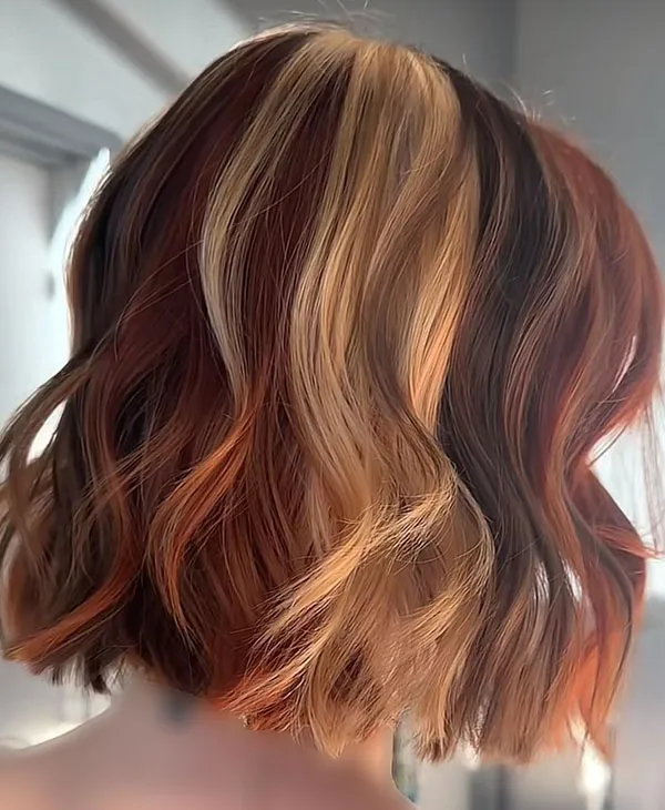 جدیدترین رنگ مو روباهی زنانه و دخترانه 1404؛ ترندی که به همه رنگ پوستها میاد! 16 Fox hair color 14