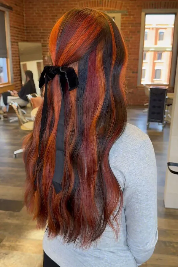 جدیدترین رنگ مو روباهی زنانه و دخترانه 1404؛ ترندی که به همه رنگ پوستها میاد! 22 Fox hair color 19