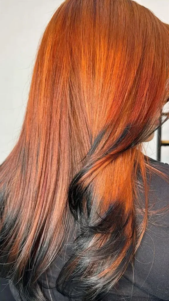 جدیدترین رنگ مو روباهی زنانه و دخترانه 1404؛ ترندی که به همه رنگ پوستها میاد! 29 Fox hair color 25
