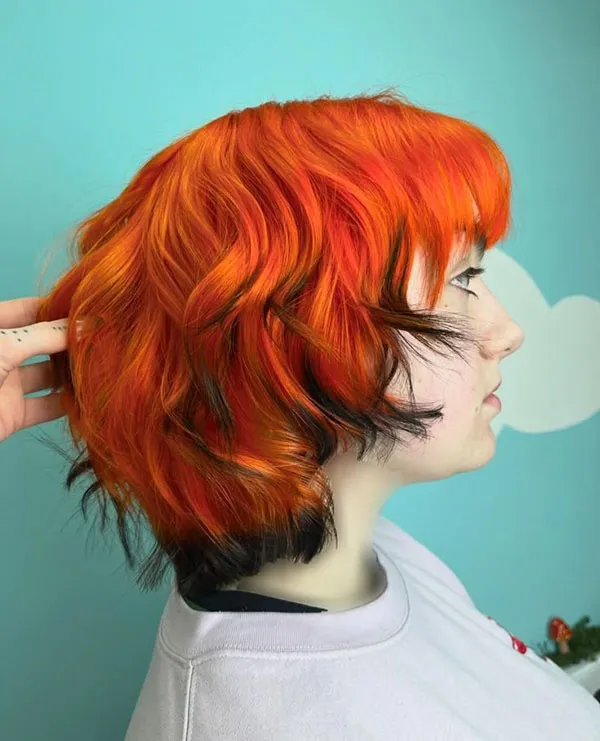 جدیدترین رنگ مو روباهی زنانه و دخترانه 1404؛ ترندی که به همه رنگ پوستها میاد! 30 Fox hair color 26
