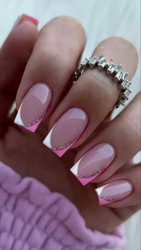 French natural nails 15