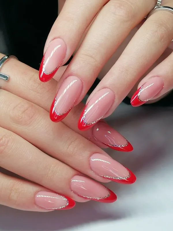 French natural nails 22