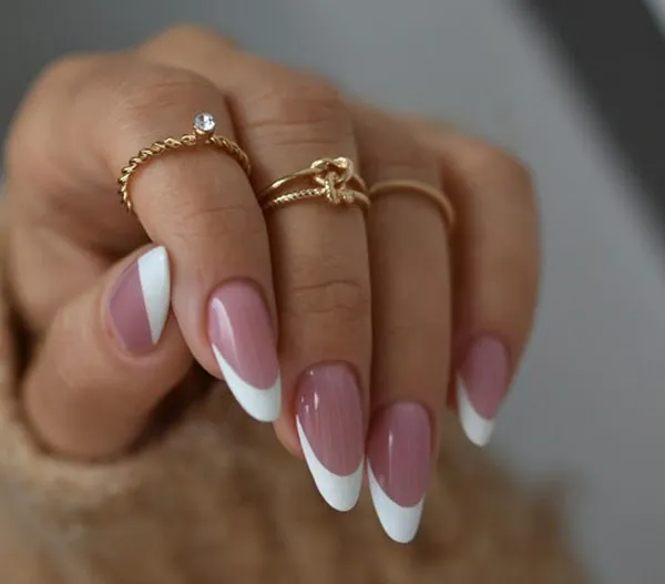French natural nails 29