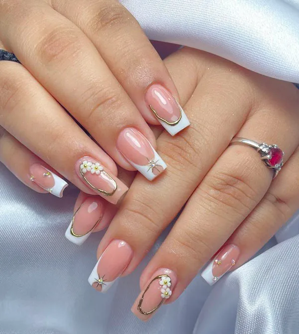 French natural nails 31
