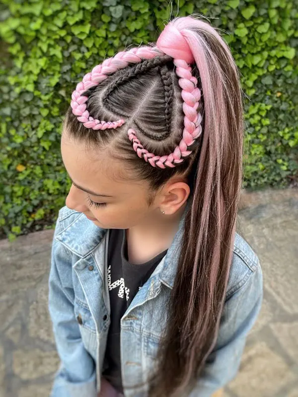 شیک ترین مدل بافت جلو مو؛ ترند 2025 برای استایل دخترونه و خاص! 8 Front hair weave model 3
