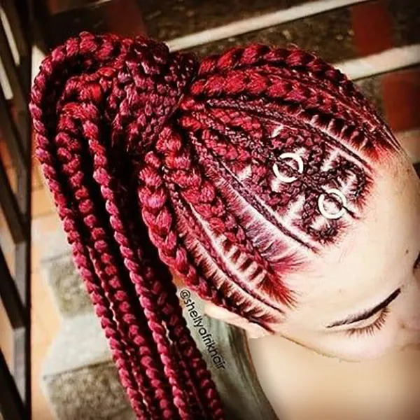 شیک ترین مدل بافت جلو مو؛ ترند 2025 برای استایل دخترونه و خاص! 11 Front hair weave model 7