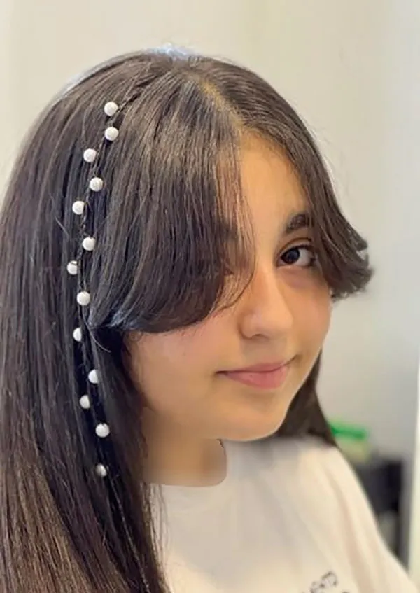Girls front hair 15