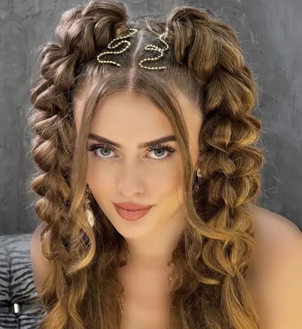 Girls front hair 5