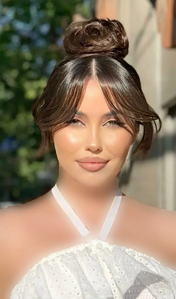 Girls front hair 8