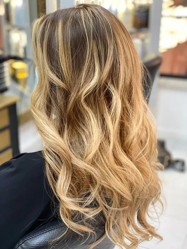 Hair color for wheat skin 11