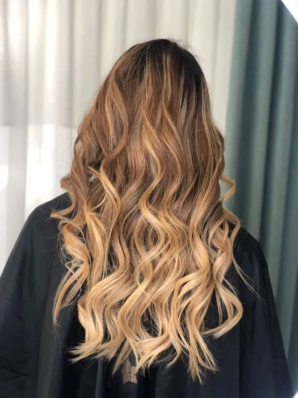 Hair color for wheat skin 18