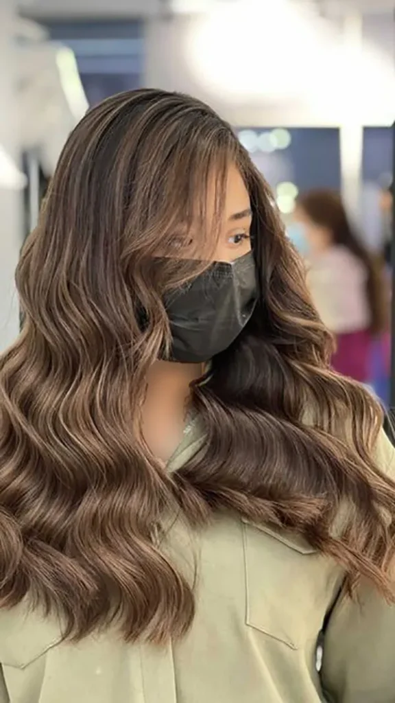 Hair color for wheat skin 21