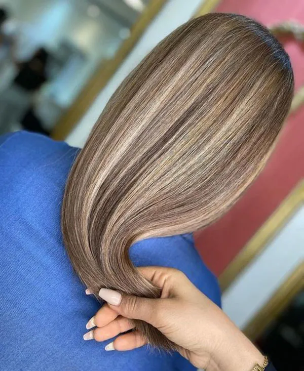 Hair color for wheat skin 26