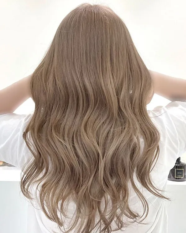Hair color for wheat skin 6