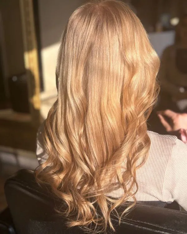 Hair color for wheat skin 7
