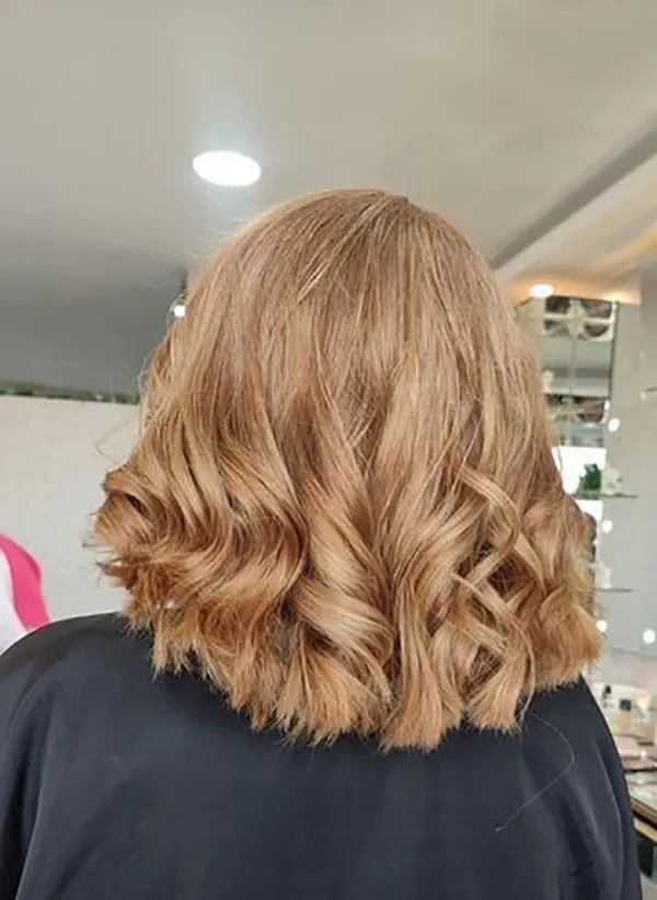 Hair color for wheat skin 8