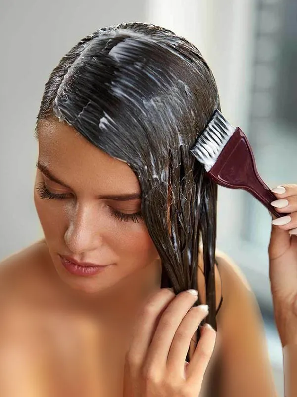 مراحل آموزش رنگ کردن مو در خانه که نتیجهش حیرتانگیزه! 7 Hair coloring tutorial at home 2