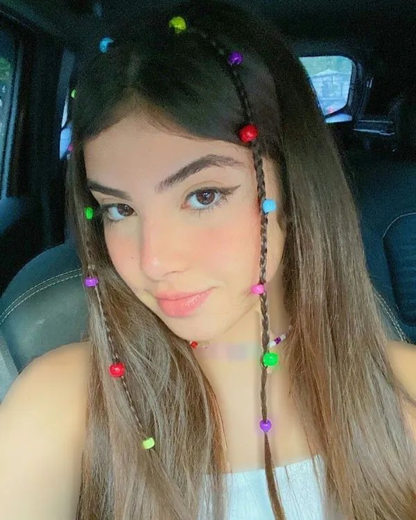 Hairstyle with a pigtail 5