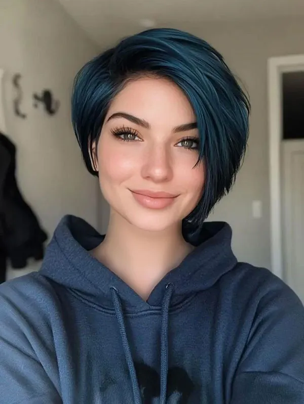Hairstyles for round faces 12