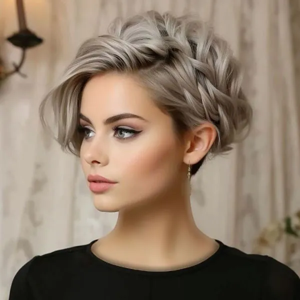 Hairstyles for round faces 13