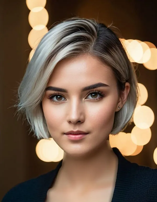 Hairstyles for round faces 19