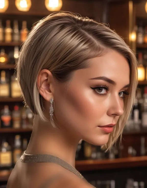 Hairstyles for round faces 23
