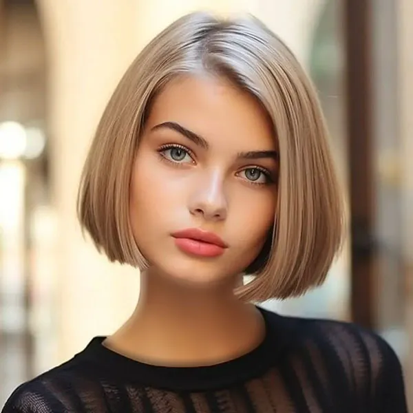 Hairstyles for round faces 26