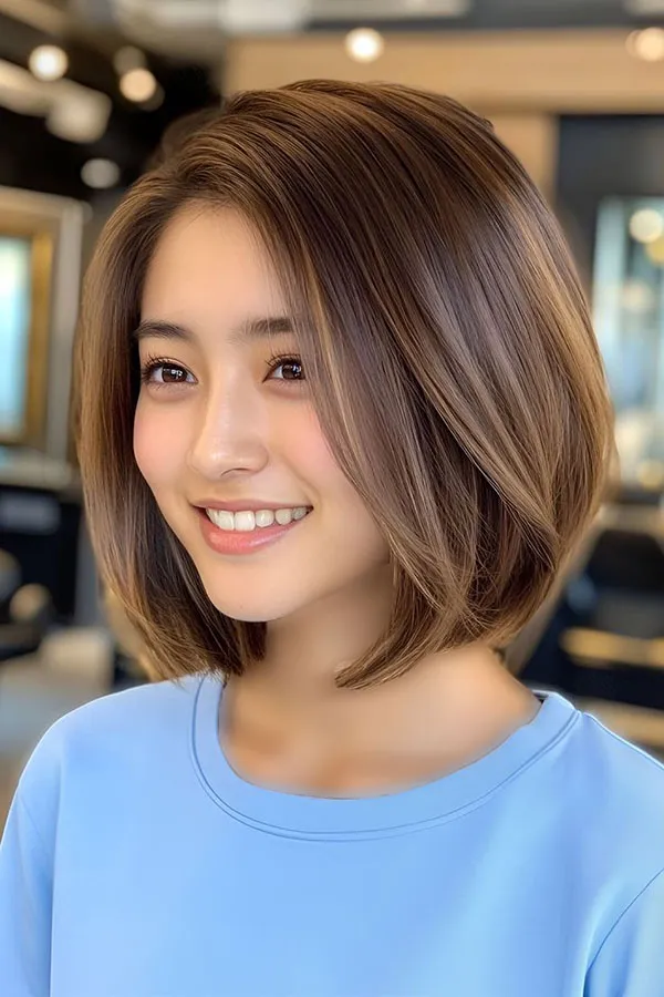 Hairstyles for round faces 3